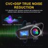 Car Bluetooth Headset Motorcycle Intercom Helmet LCD Waterproof maximum 32G