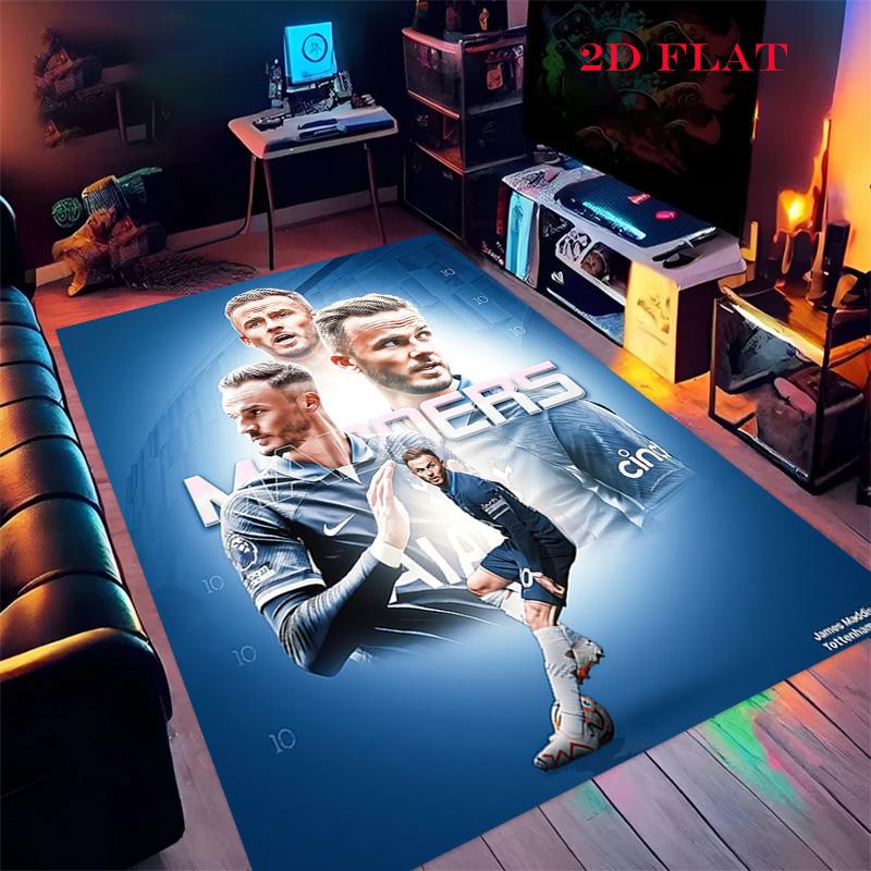 Tottenham Carpet Rug for Living Room Bedroom Home Sofa Decoration,Kids play Nonslip Floor Mat