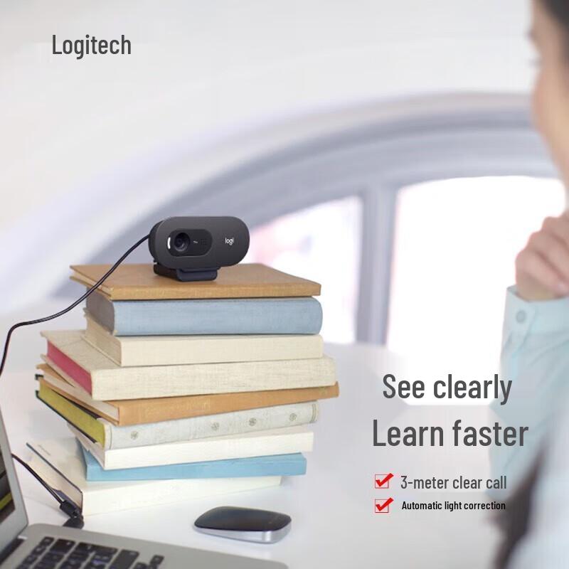Logitech C505e HD Webcam with Microphone