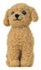 Felting Kit “Felt Dog Toy Poodle (Apricot) Made from Fluffy Wool” H441-421 Designed by Sachiko Susa