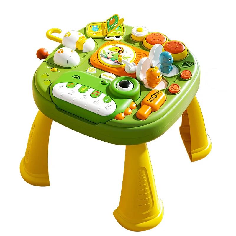 

Dinosaur Piano Puzzle Activity Montessori Busy House Other Instructive Playthings Infant Sensory Busy Plate Playthings designed for Toddler Xmas Gifts