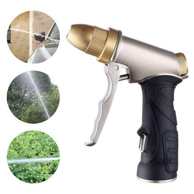 Garden Hose Nozzle Adjustable Spray Patterns Heavy Duty Garden Sprayer High Pressure Water Nozzle for Plants Car Washing Pet Showering