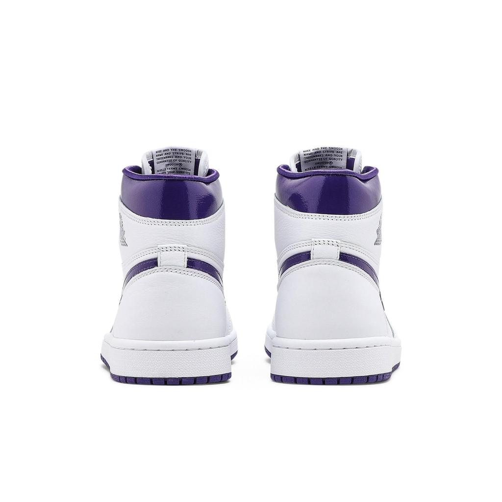 Air Jordan 1 High OG 'Court Purple' da Donna (taglie da donna) Scarpe da Basket Vintage Bianche / Viola Court CD0461 151