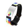 Gratis Gepersonaliseerde Autisme Medische Alert ID Armband Voor Kind Kinderen, 0-7 Jaar Op Maat Anti-verlies Armband Siliconen Polsband
