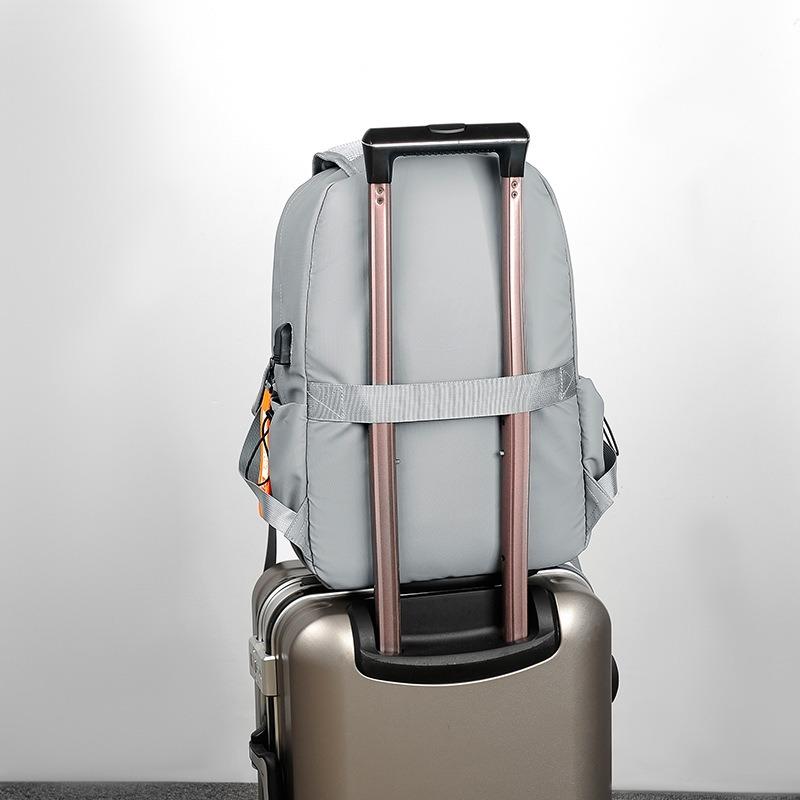 Backpack Men's Backpack Casual Versatile Travel Bag Fashion Trend College Students High School Students Junior High School Students School Bag Men