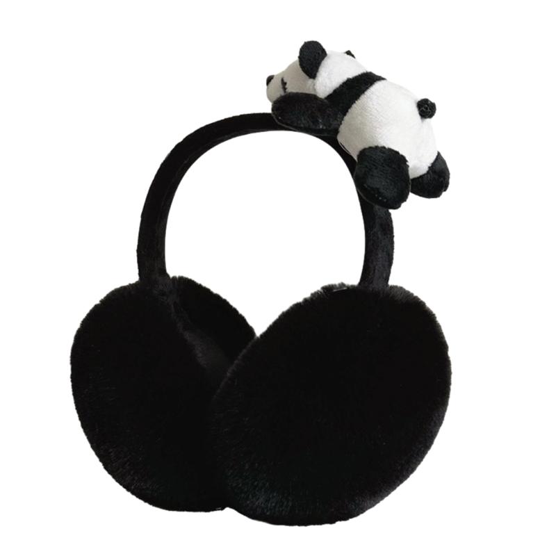 Panda Plush EarMuffs for Women and Children of All Ages Outdoor Earmuffs