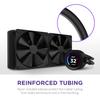 NZXT KRAKEN Elite 280 Black Simple CPU Cooler FN1877 Water-Cooled RL-KN28E-B1