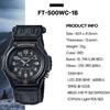 Casio FT-500WC 3Colors Electronic Wristwatch Unisex Military/Camping/Outdoor Watch