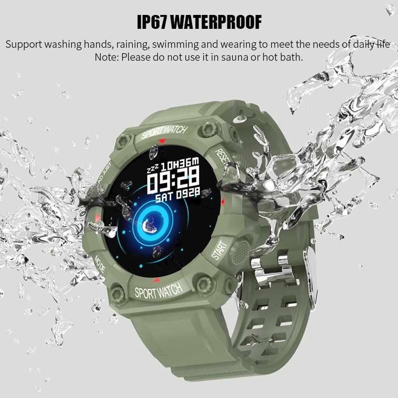 FD68S Smart Watch Men Women Bluetooth Smartwatch Touch Smart Bracelet Fitness Bracelet Connected Watches for IOS Android