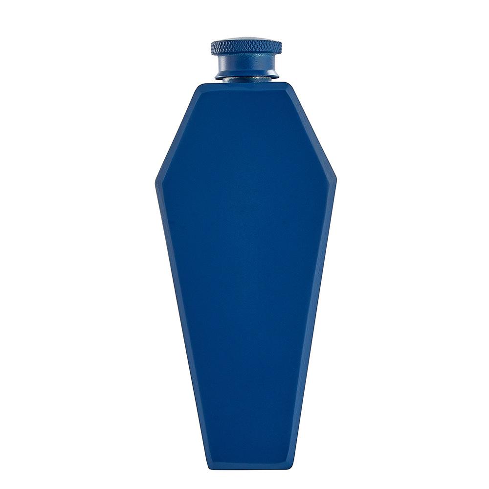 Compact 304 Stainless Steel Hip Flask - Food-Grade, Portable, Creative Barware for Outdoors and Baijiu.