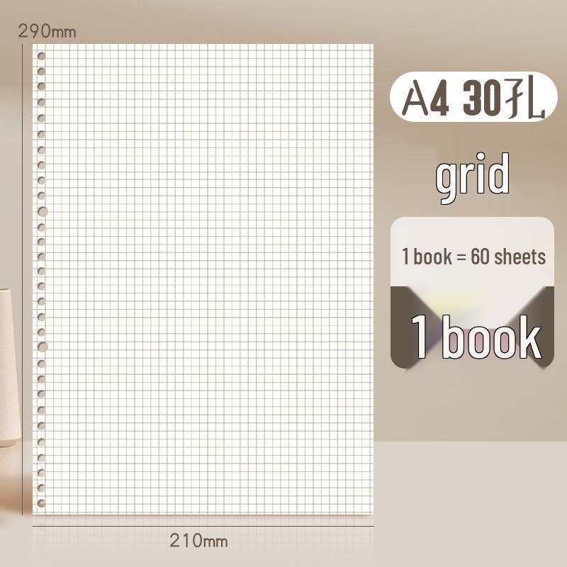 GoodNotes Refill: B5 Binder, A5 Replacement, A4 Loose-Leaf Notebook, Blank Grid Paper