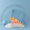 3D Printed Cats Realistic Hairless Cats Figurines Statues Table Ornament Cute Articulated Fidgety Toy for Pet Lovers