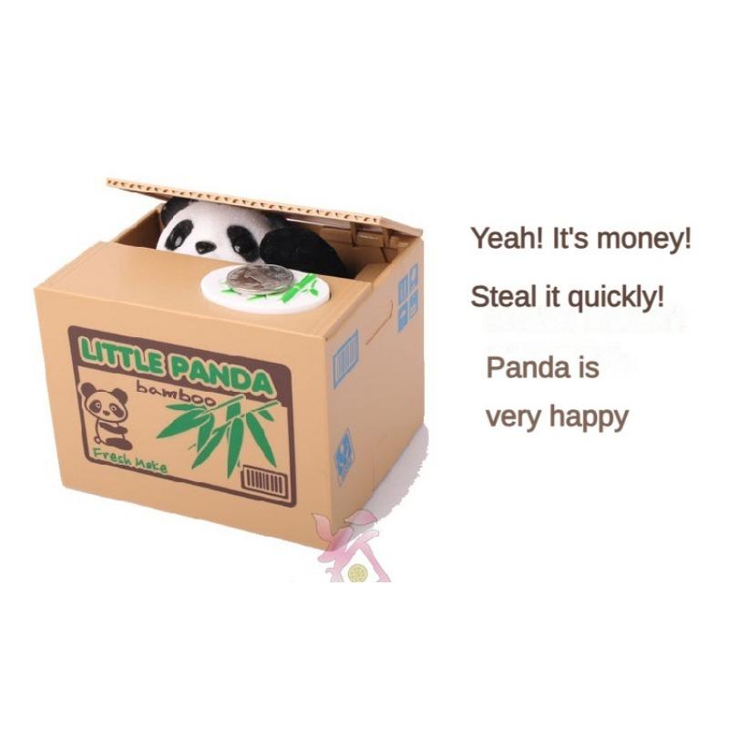 New Steal Money Cat Upgraded Version Steal Money Panda Steal Money Panda Money Box Piggy Bank Gift
