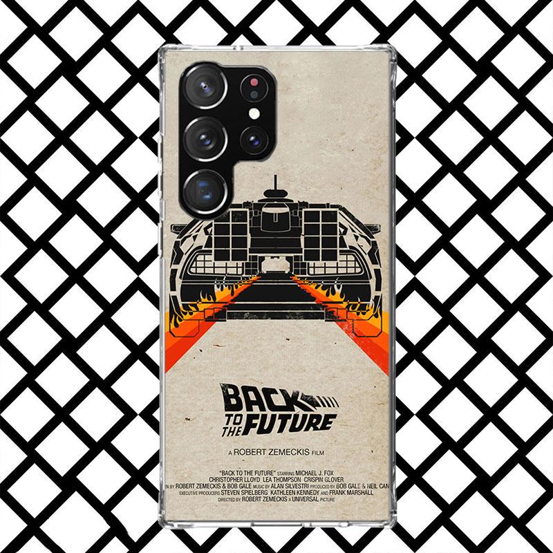 Back To The Future TV Phone Case for Samsung Galaxy S26 S25 Edge S24 S23 Ultra S22 Plus S21 FE S20 + Soft Cover Print Fundas Gal