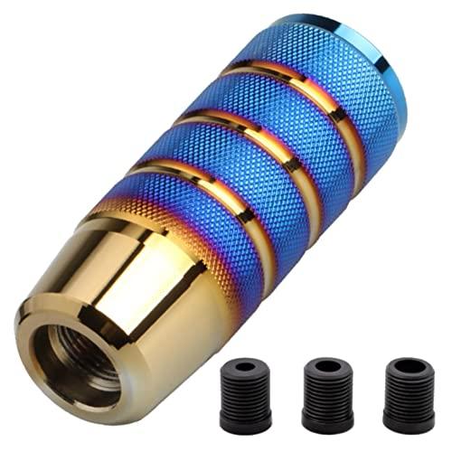 

Fogman Shift Knob Shift Рычаг переключения передач Custom Алюминиевый сплав Тип ручки Универсальный (Титаново-синий)