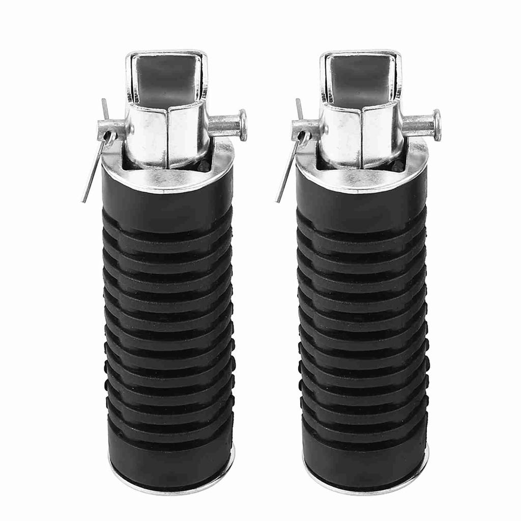 Pair of Motorcycle Motorbike Footrest Foot Peg Pedals for Honda CB125S CB100 CG125