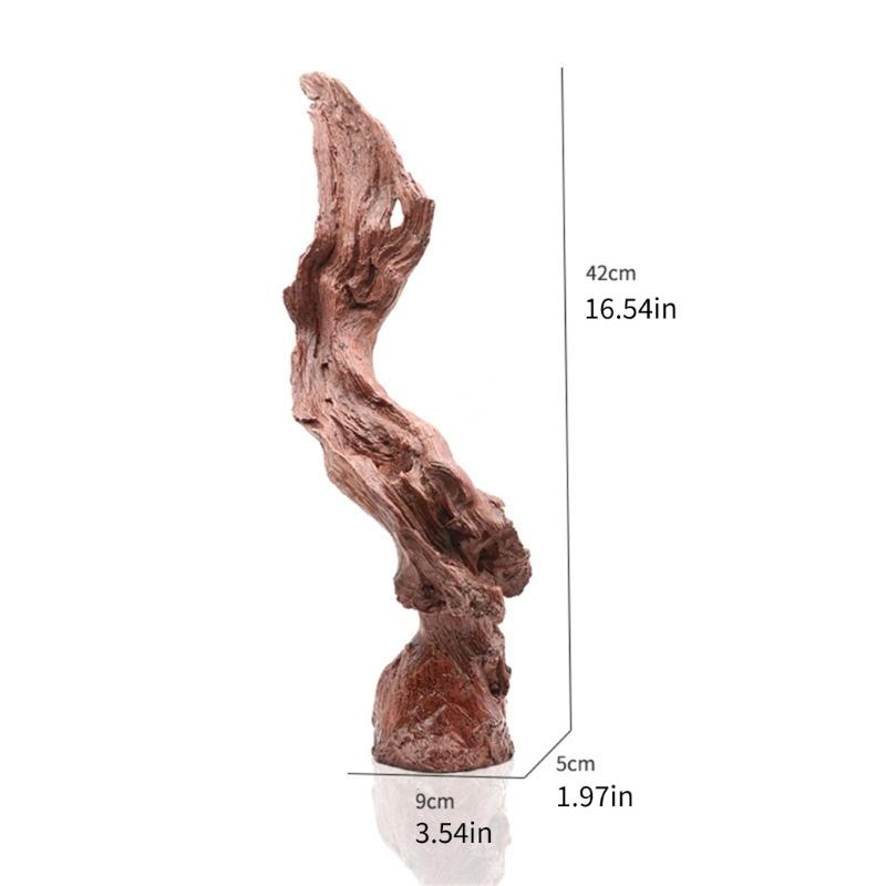 Realistic Fake Tree Branch Resin Sculpture For Japanese Sushi Restaurant Displays And Parties Sashimi Plate Decoration