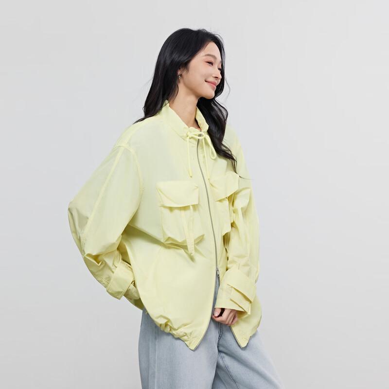 

Elva Island Women s Workwear Style Lightweight Long Sleeve Jacket L