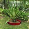 Landscape Edging Kit 50 PCS Spikes PE Deformable Easy To Use Garden Edging Coil for Flower Bed Yard Gardenscapes