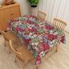 1pc Farmhouse Kitchen Dining Table Decor  Bohemian Patchwork Mandala Tablecloth Waterproof Table Cloth Holiday Party Wedding