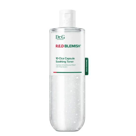 

Dr.G Red Blemish 10-Cica Capsule Soothing Toner Hydrating & Calming Care 300ml
