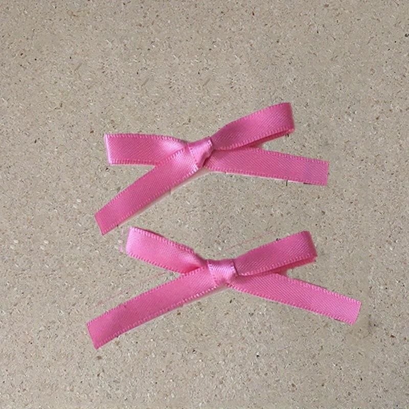 20 Stück Süßer Haarklip im Ballettstil mit buntem Band und süßer Schleife für Mädchen.