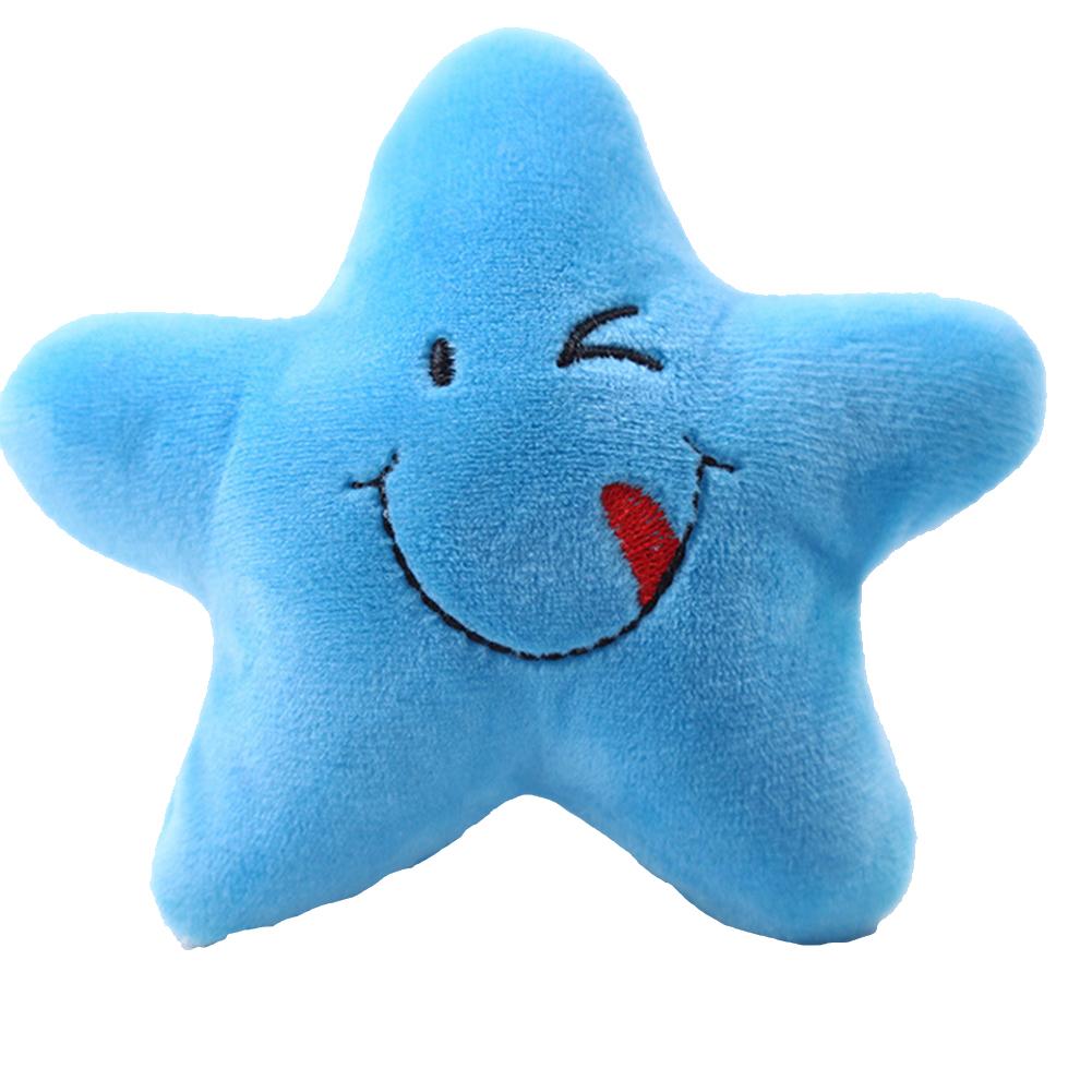 Stress Relief Pet  Plush  Toy Colorful Cartoon Fruit Animal Shape Bite-resistant Sounding Doll Molar Teeth Cleaning Props For Cats Dogs