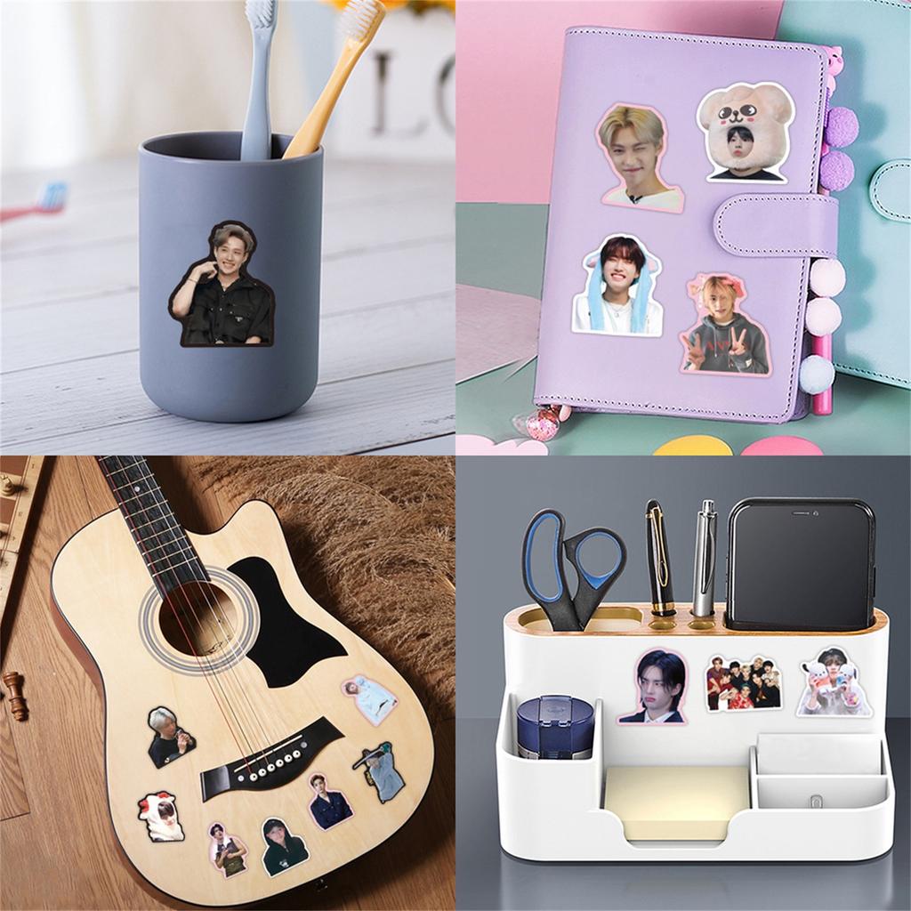 100 Pc Crow Sticker Decorative Note Sticker