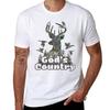 Gods Country Camouflage Whitetail Buck Deer Camo Flying Ducks Deer Hunting Camo Design TShirt Vintage Print Crew Neck Tee
