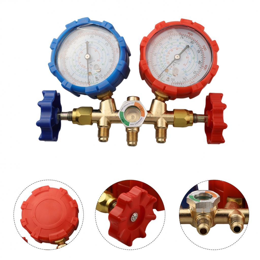 Refrigeration Systems Air Conditioning Tool Manifold Gauge Kit