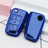 Soft Tpu Car Key Cover Shell Fob For Volkswagen Vw Golf 7 Mk7 Skoda Octavia A7 For Seat Leon Ibiza 3 Car-Styling