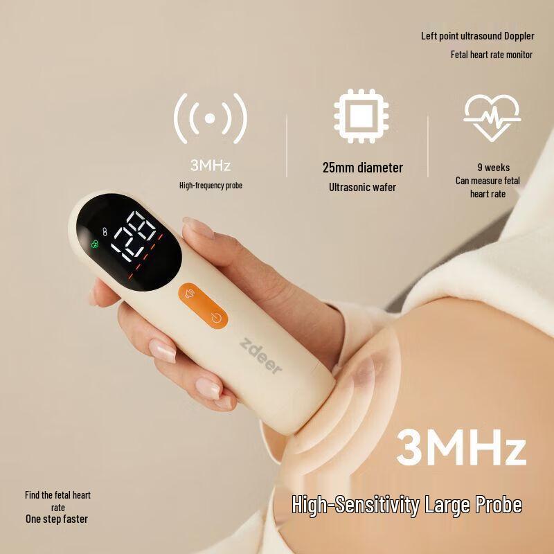 Zodian FD-162 Fetal Doppler Heart Rate Monitor