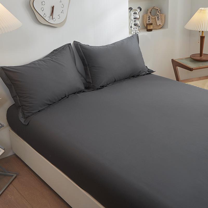 Nowa bawełna czysta bawełna 13372 jednolity kolor drelich materac jet gładki materac ochraniacz na materac prześcieradło antypoślizgowe materac