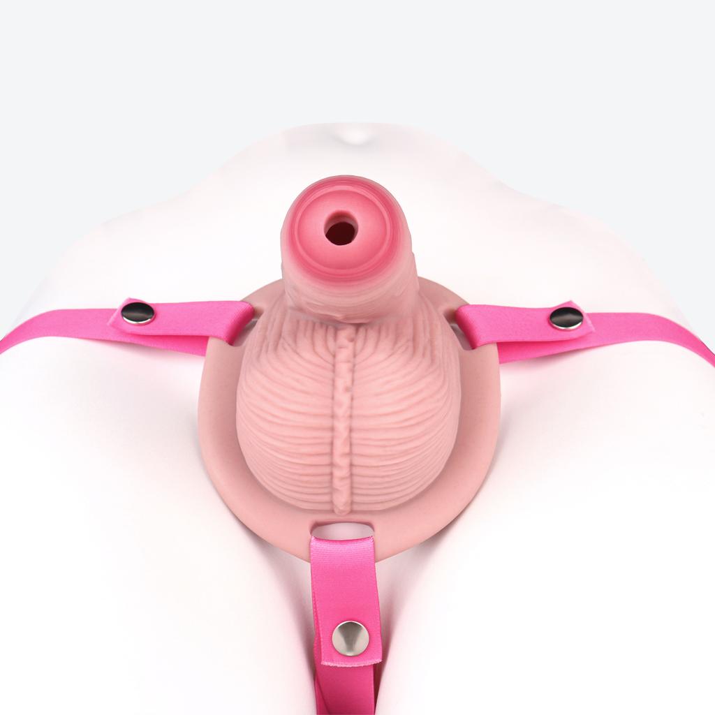 Men’s BDSM Chastity Cage Silicone Penis Cage with Belt Urethral Catheter Sex Toy Femdom