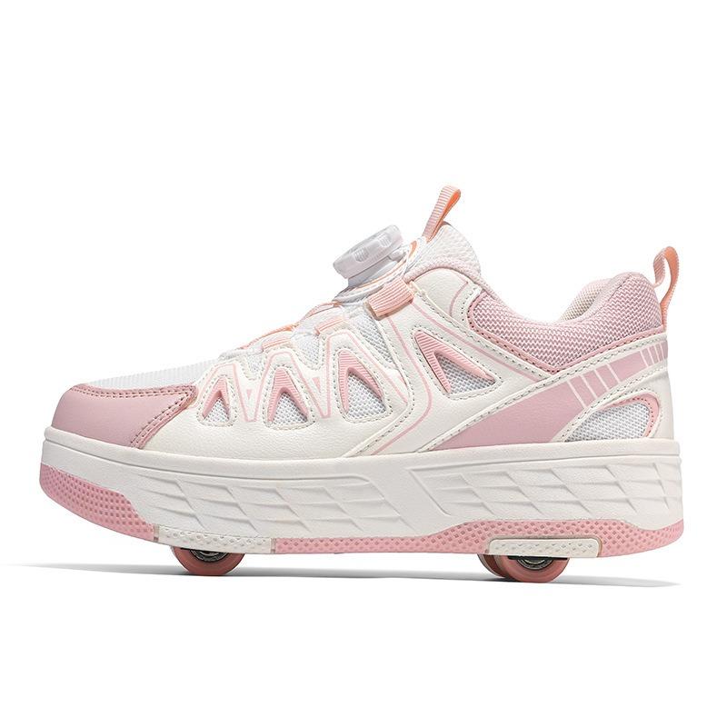Children's Four-wheeled Runaway Shoes, Student Invisible Roller Skates, Girls' Deformed Wheel Shoes, Skating Roller Shoes