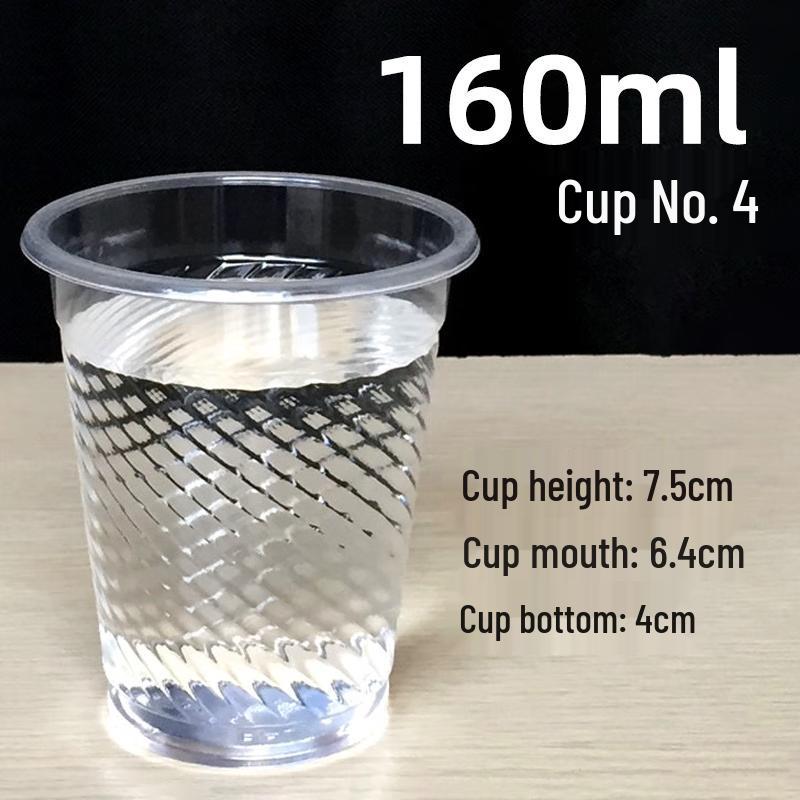 

COFLYEE 160ml Disposable Plastic Cups