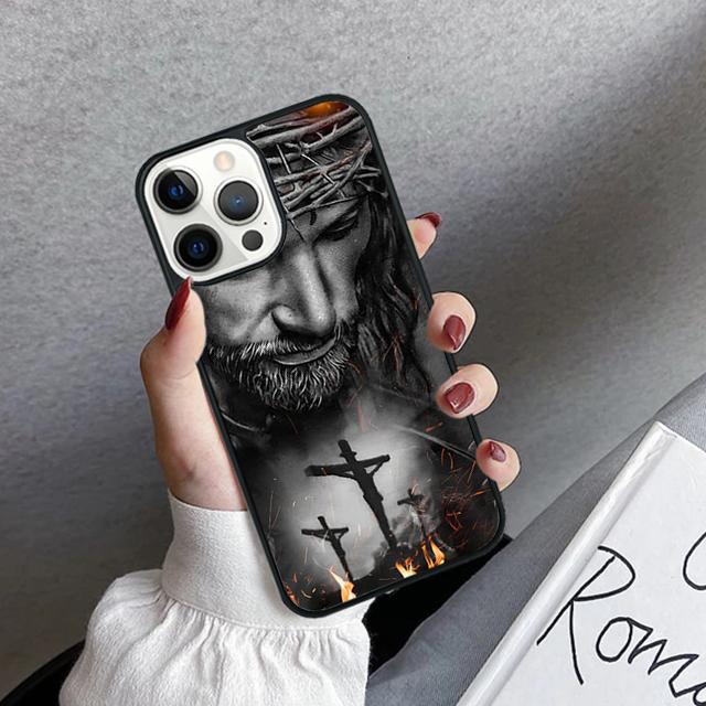 Virgin Mary And Jesus Phone Case Cover For iPhone 17 Air 16 15 14 plus 11 12 13 pro max coque Shell Fundas