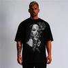 Koszulkka T-shirt Zakonnica Rebeliancka Gotycka Punk Rock Alternatywna Graficzna Unisex