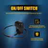 Motorcycle Bike Dirt Handlebar Headlight Fog Light Spot ON OFF Switch 7/8"(22mm)