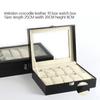 Imitation Krokodilleder High-End Uhrenbox PU-Leder 10 Fächer Uhrenaufbewahrung Präsentationsbox