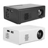 Portable Projector 1080P HD USB Movie Video Projector with HD Multimedia Interface Remote Control fo