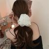 Lace Scrunchy Female French Aesthetic Hair Scrunchies Elegant Hair Accessories Buns Hair Bands Women Elegant Headwear