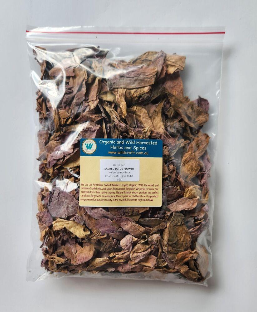 

ЦВЕТОК СВЯЩЕННОГО ЛОТОСА 250 г Nelumbo Nucifera сушеная трава травяной чай с голубой водой