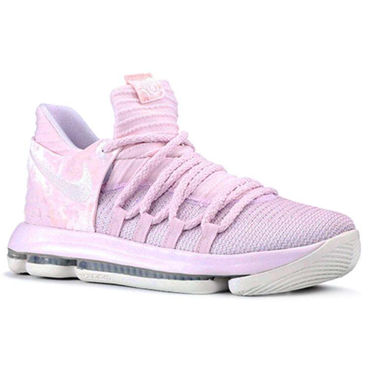 Nike KD 10 Aunt Pearl Slip Resistant Lightweight Low Top Basketball Shoes Womens AQ4264-601