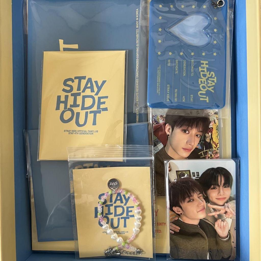 [USED] StrayKids Korean Fan Club Kit