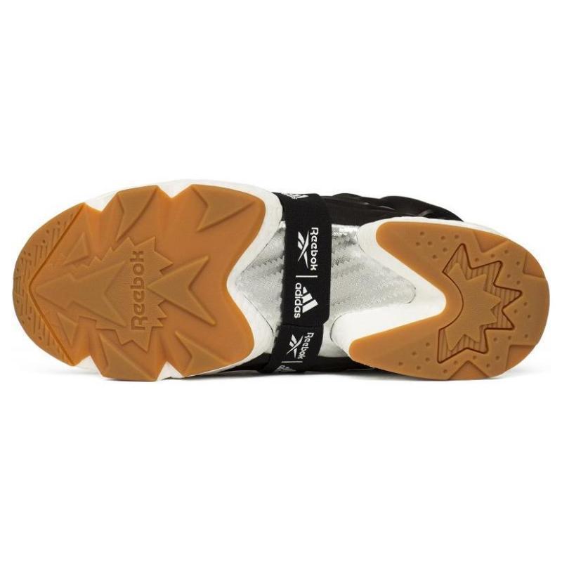 Reebok Instapump Fury Boost Black White Gum Sneakers FU9239