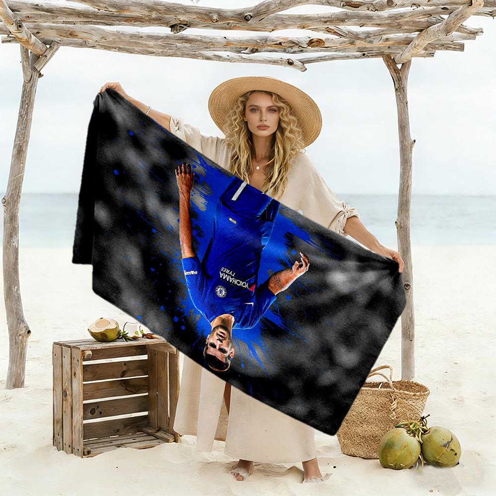 Victory Celebration Moment Beach Towel Soft Durable Quick-Dry Comfortable Lightweight