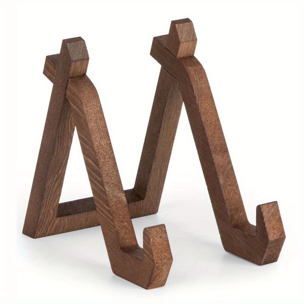 

Винтажный деревянный держатель для тарелок, подставка для дисплея, декоративная рамка для фотографий, держатель для коллекции медалей и книг