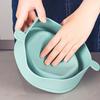 Silicone Popcorn Bowl With Lid Microwave Popcorn Bucket Creative Foldable Popcorn Maker High Temperature Resistant Popcorn