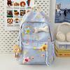 School bag High value college student school bag ins Cute large capacity soft girl girl backpack Versatile travel backpack